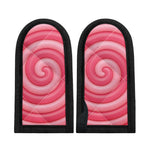 Pink Swirl Lollipop Print Skillet Handle Cover