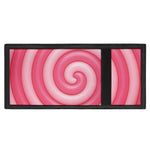 Pink Swirl Lollipop Print Trifold Wallet