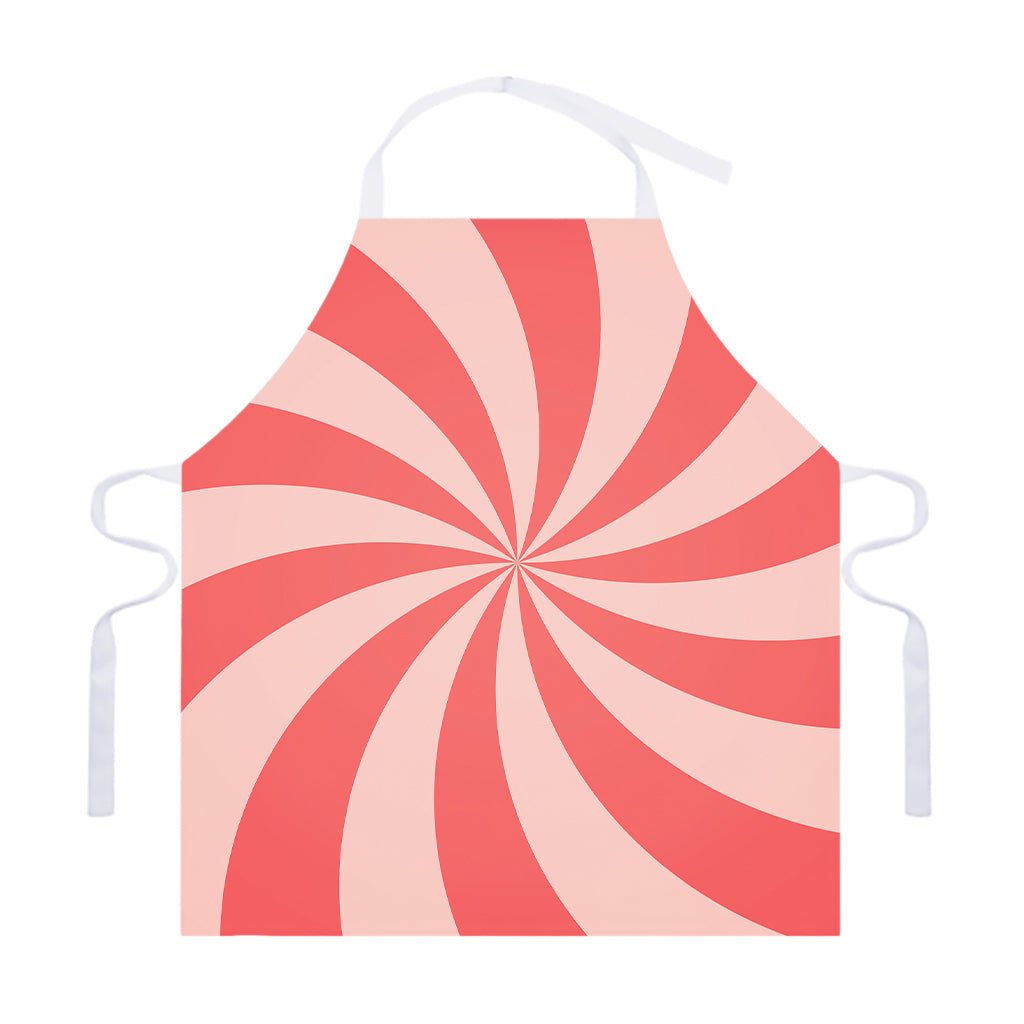Pink Swirl Print Adjustable Apron