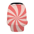 Pink Swirl Print Baby Seat Cover