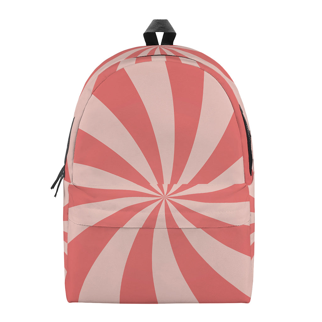 Pink Swirl Print Backpack
