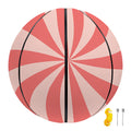 Pink Swirl Print Basketball