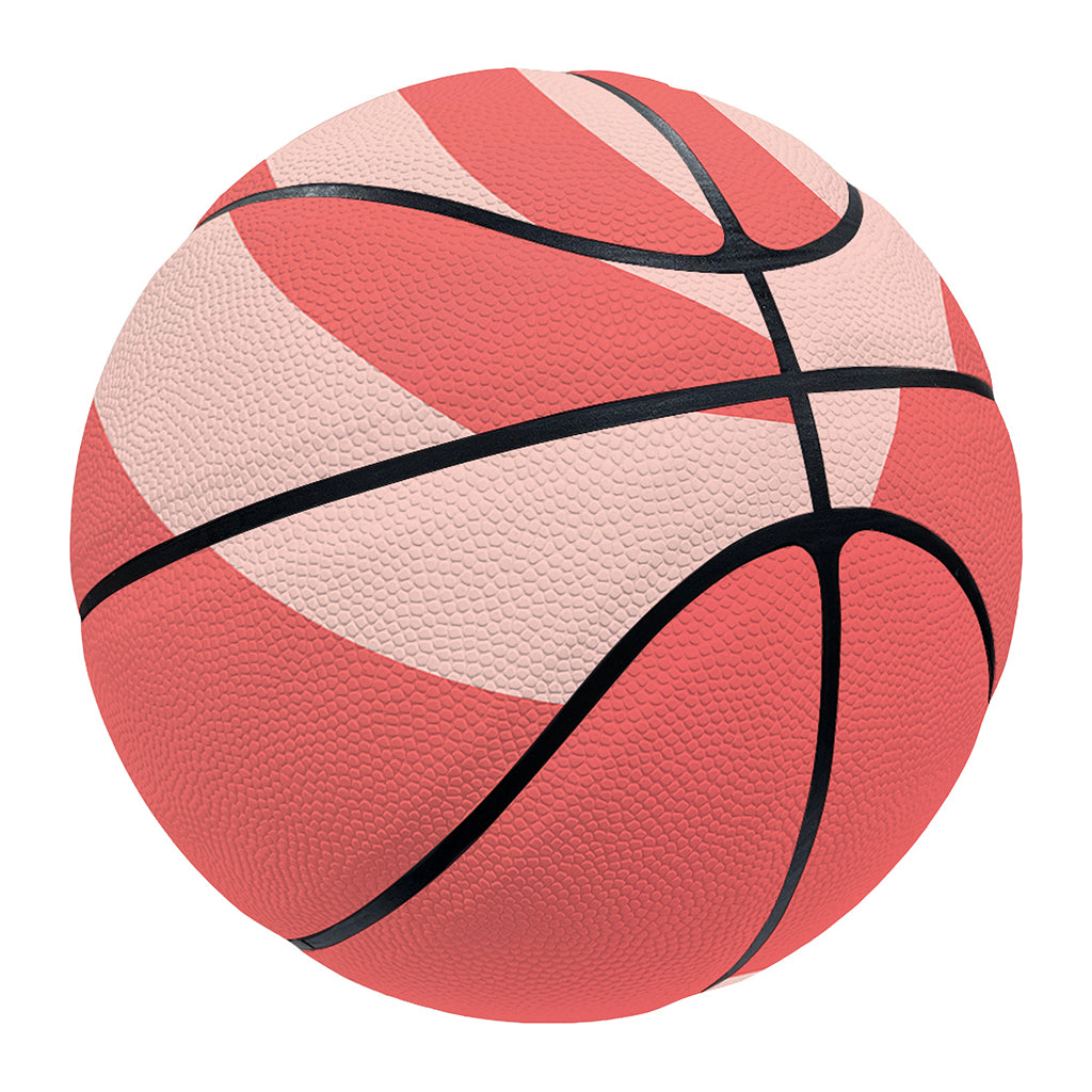 Pink Swirl Print Basketball