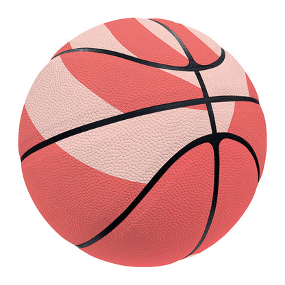 Pink Swirl Print Basketball