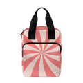 Pink Swirl Print Bible Tote Bag