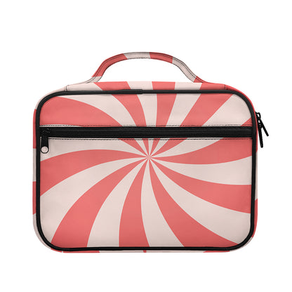 Pink Swirl Print Briefcase Bible Bag