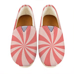 Pink Swirl Print Casual Shoes