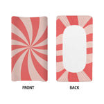 Pink Swirl Print Changing Pad Cover