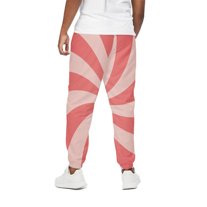 Pink Swirl Print Cotton Pants