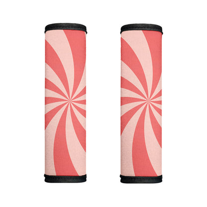 Pink Swirl Print Handle Covers
