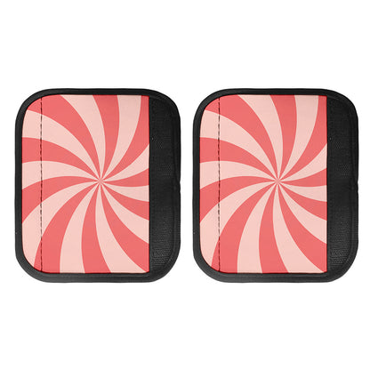 Pink Swirl Print Handle Covers