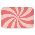 Pink Swirl Print Indoor Door Mat