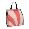 Pink Swirl Print Insulated Lunch Tote