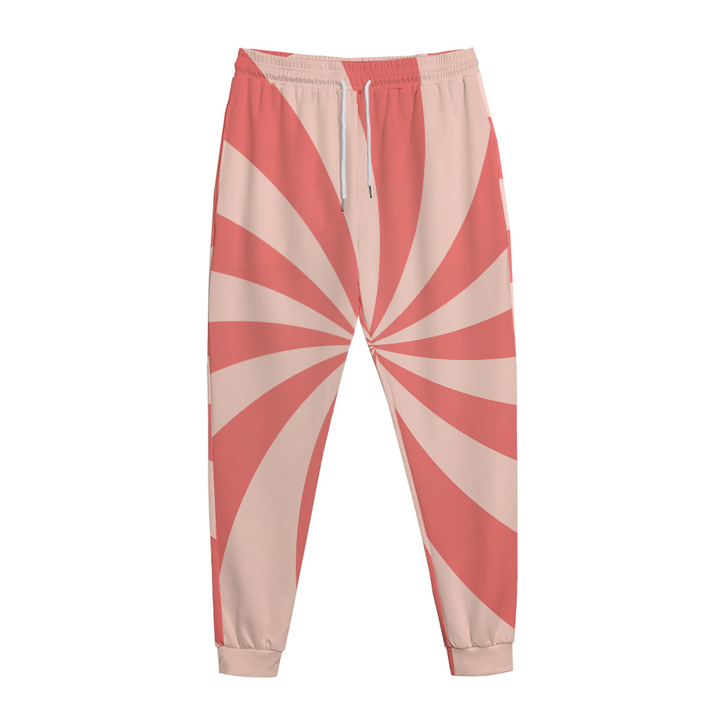 Pink Swirl Print Jogger Pants