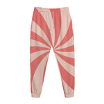 Pink Swirl Print Jogger Pants
