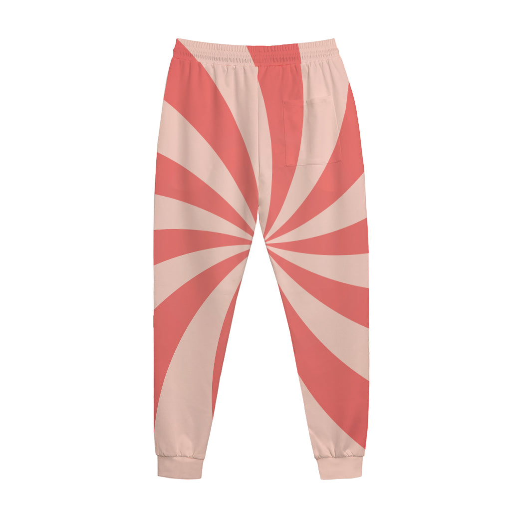 Pink Swirl Print Jogger Pants