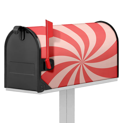 Pink Swirl Print Mailbox Cover
