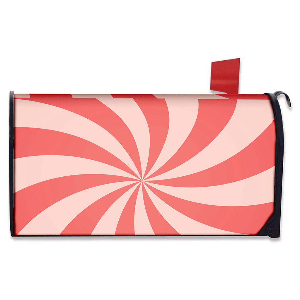 Pink Swirl Print Mailbox Cover