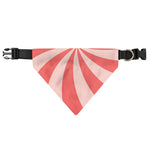 Pink Swirl Print Over The Collar Dog Bandana