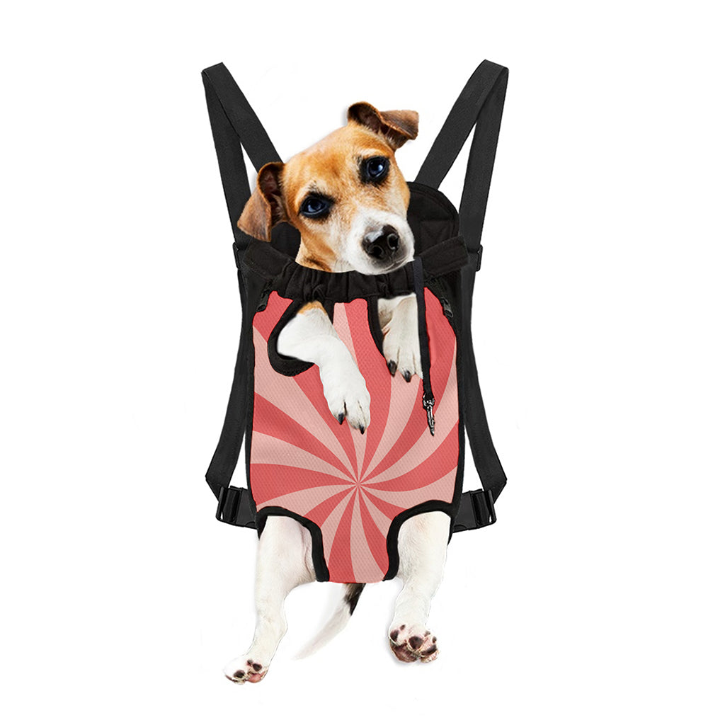 Pink Swirl Print Pet Carrier Backpack