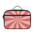 Pink Swirl Print Portable Lunch Bag