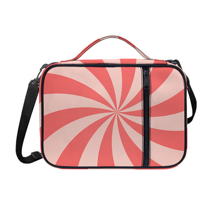 Pink Swirl Print Shoulder Strap Bible Bag