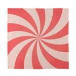 Pink Swirl Print Silk Bandana