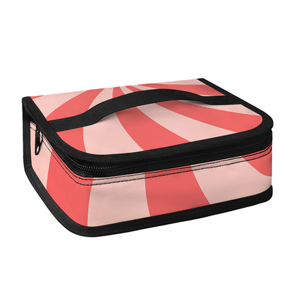 Pink Swirl Print Small Lunch Bag