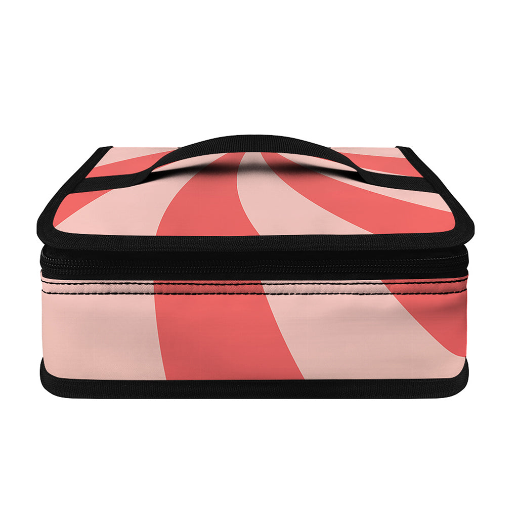Pink Swirl Print Small Lunch Bag