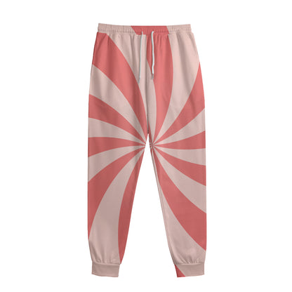 Pink Swirl Print Sweatpants