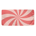 Pink Swirl Print Towel