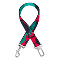 Pink Teal And Black Camouflage Print Dog Seat Belt
