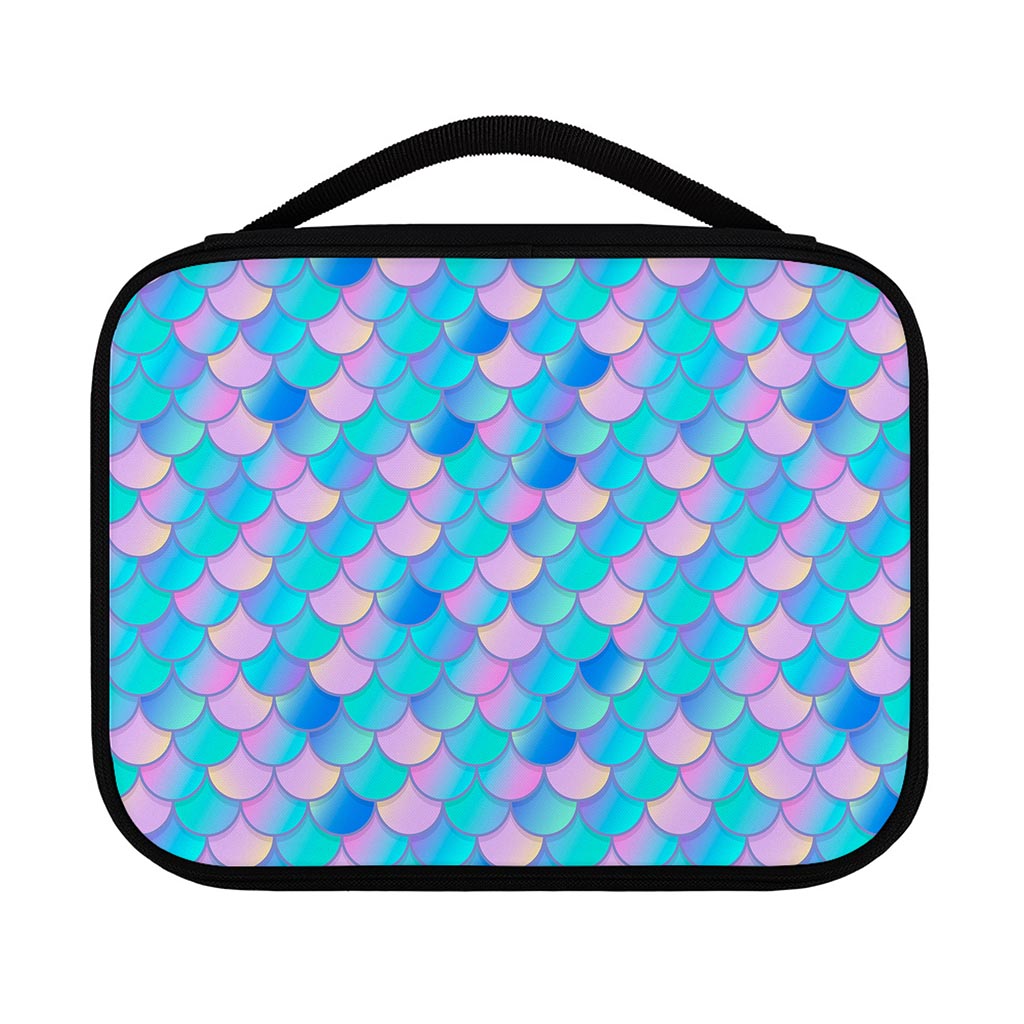 Pink Teal Mermaid Scales Pattern Print Classic Bible Case
