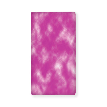 Pink Tie Dye Print Baby Crib Sheet