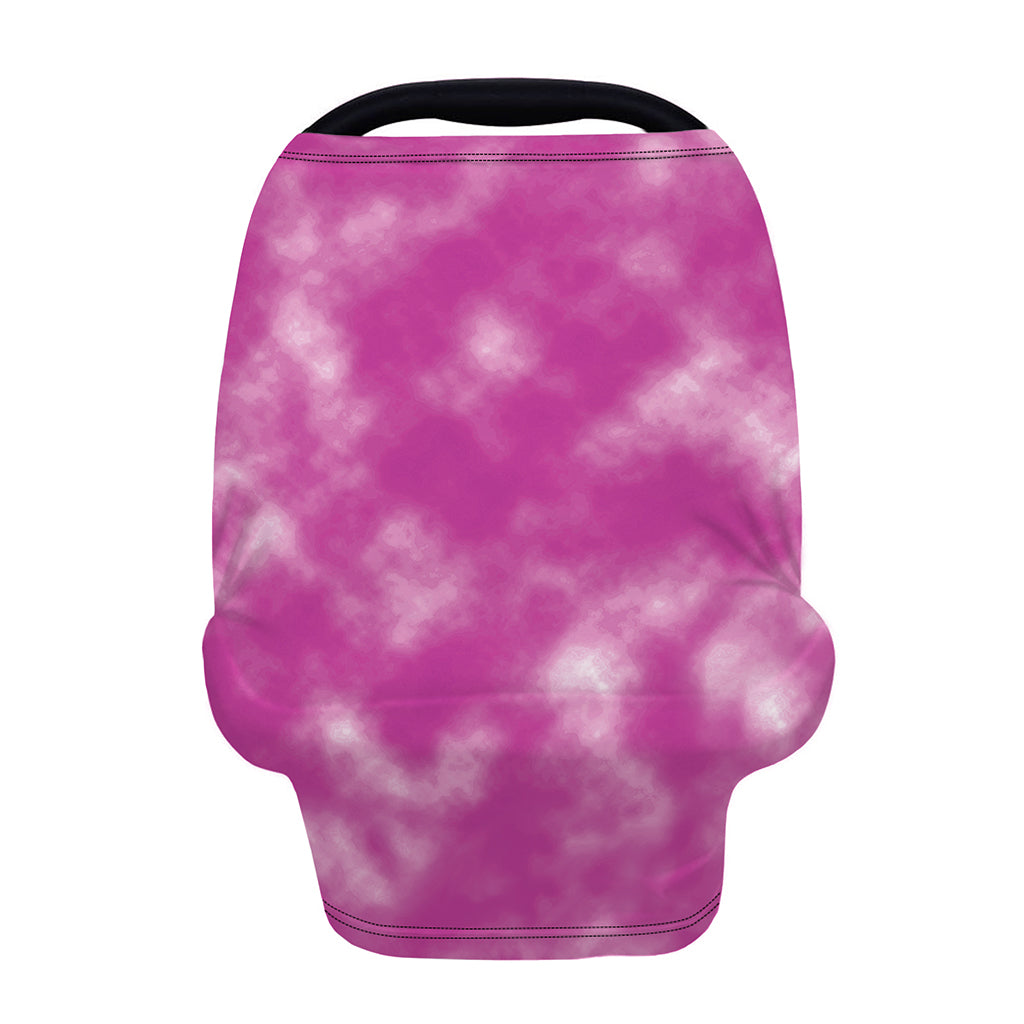 Pink Tie Dye Print Baby Seat Cover
