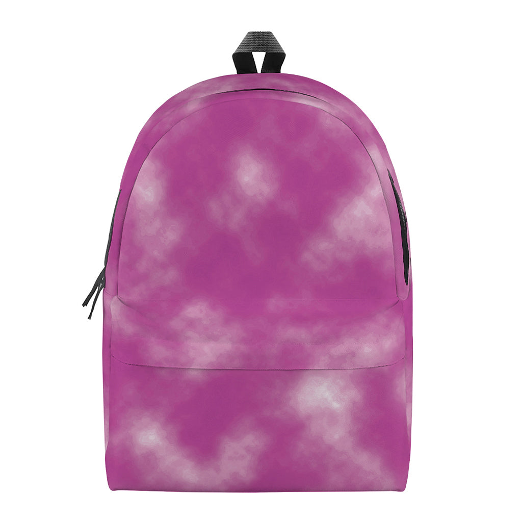 Pink Tie Dye Print Backpack