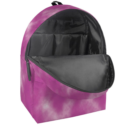 Pink Tie Dye Print Backpack