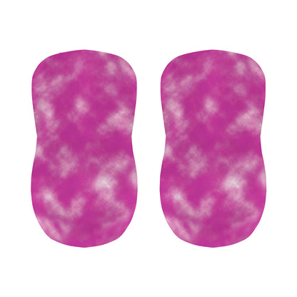 Pink Tie Dye Print Bar Stool Covers