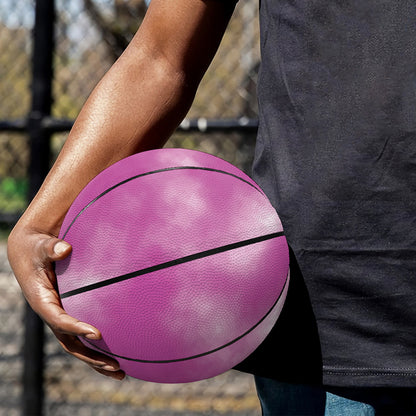 Pink Tie Dye Print Basketball