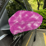 Pink Tie Dye Print Car Side Mirror Covers