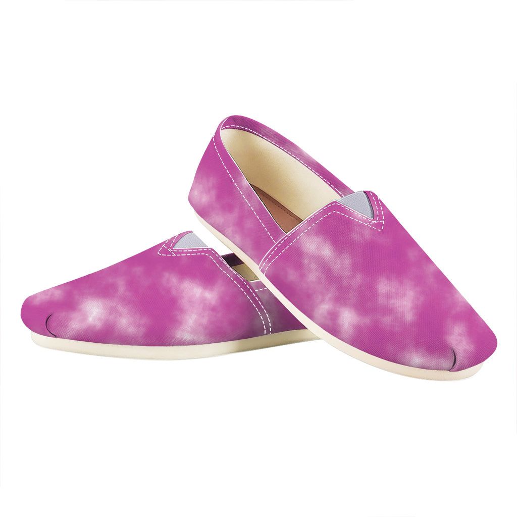 Pink Tie Dye Print Casual Shoes