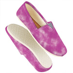 Pink Tie Dye Print Casual Shoes