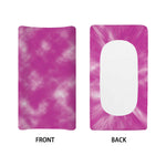 Pink Tie Dye Print Changing Pad Cover
