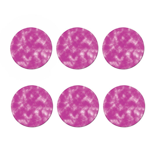 Pink Tie Dye Print Coaster Set