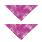 Pink Tie Dye Print Dog Bandana
