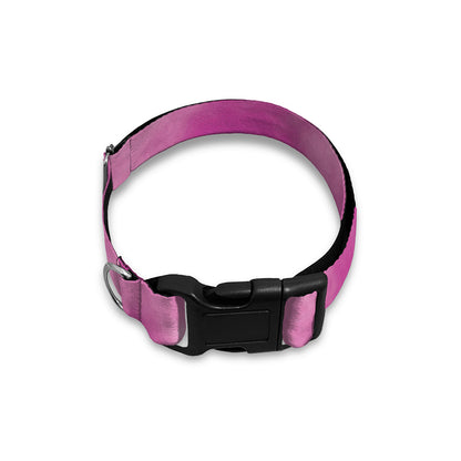 Pink Tie Dye Print Dog Collar