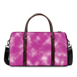 Pink Tie Dye Print Duffle Bag