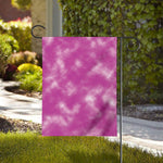 Pink Tie Dye Print House Flag