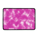 Pink Tie Dye Print Kitchen Mat