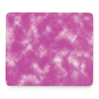 Pink Tie Dye Print Mouse Pad